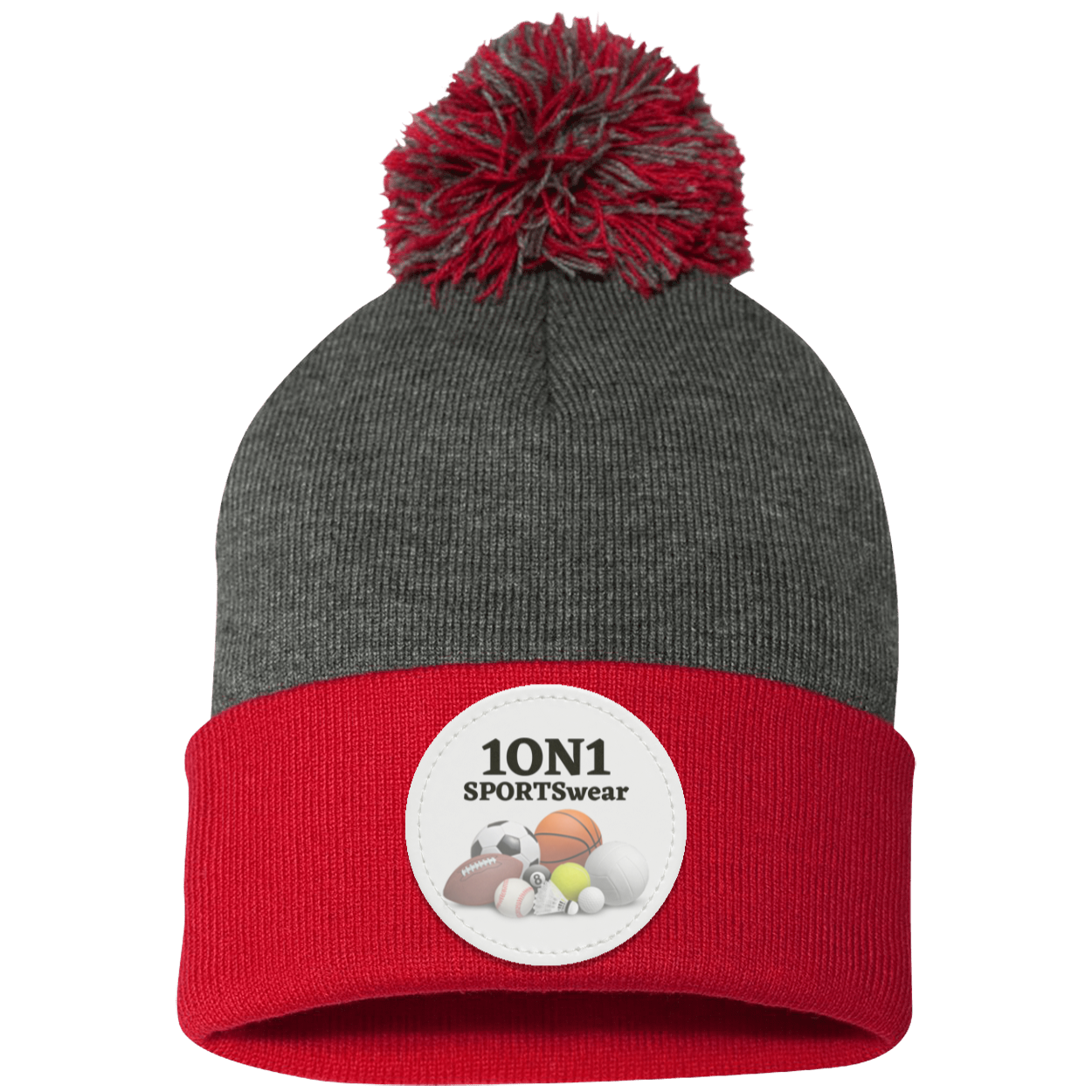 1ON1 Pom Pom Knit Cap