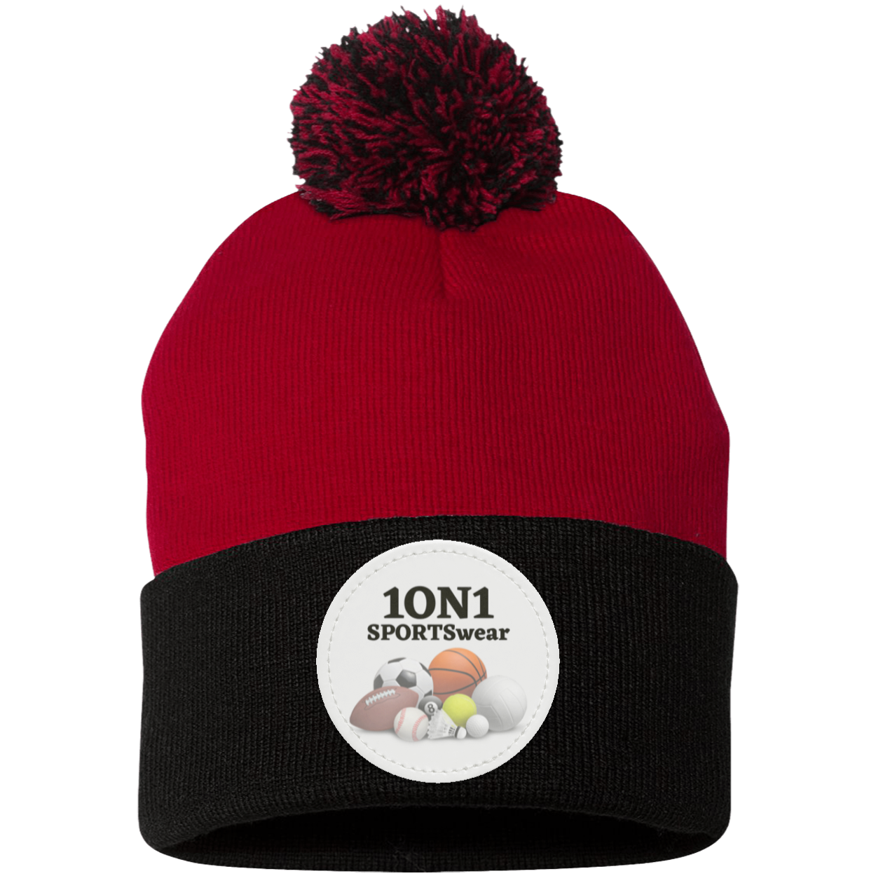 1ON1 Pom Pom Knit Cap