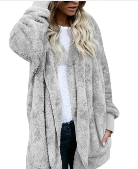 Women's Plush Warm Cotton Coat