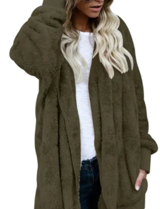 Women's Plush Warm Cotton Coat