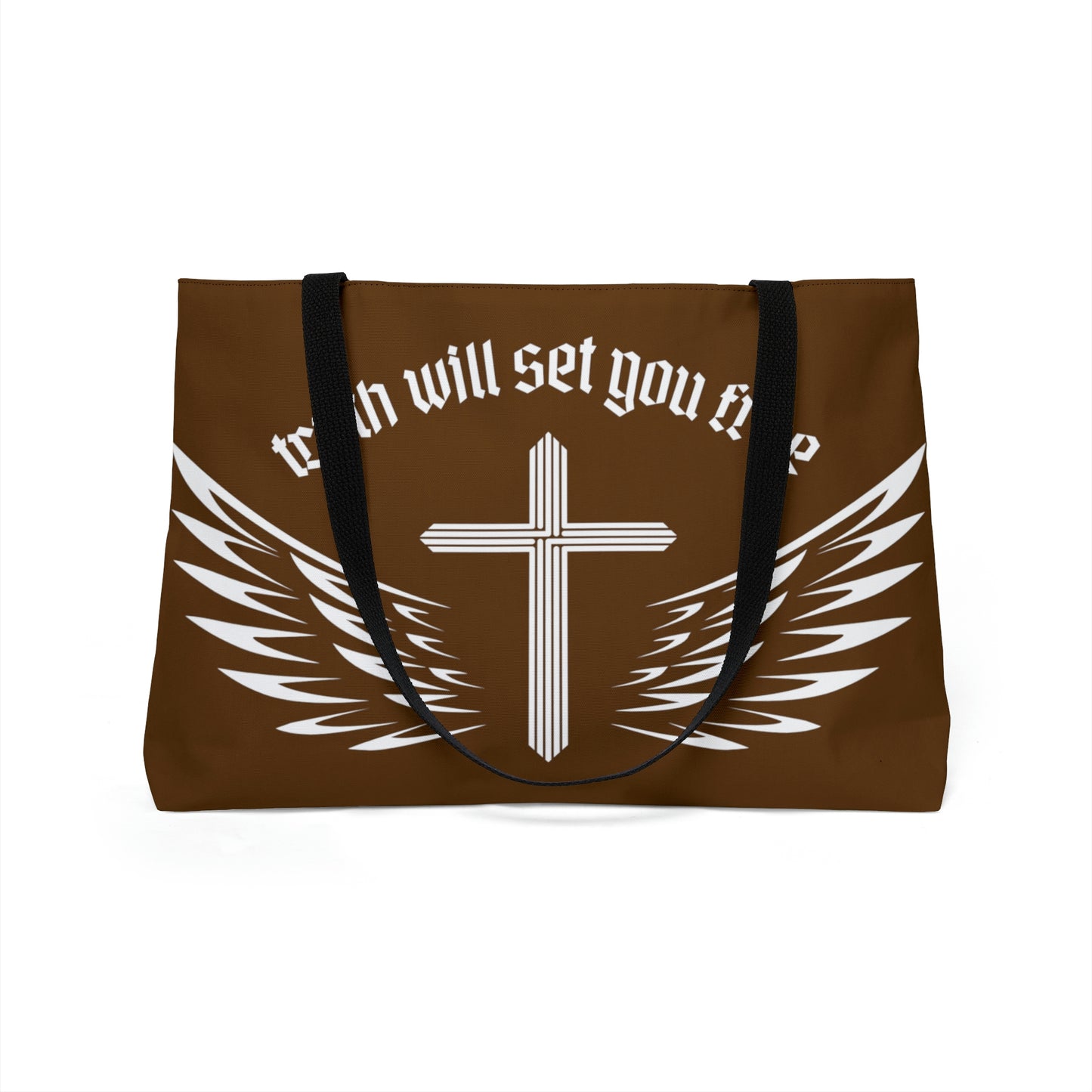 Truth Weekender Tote Bag (Brown)