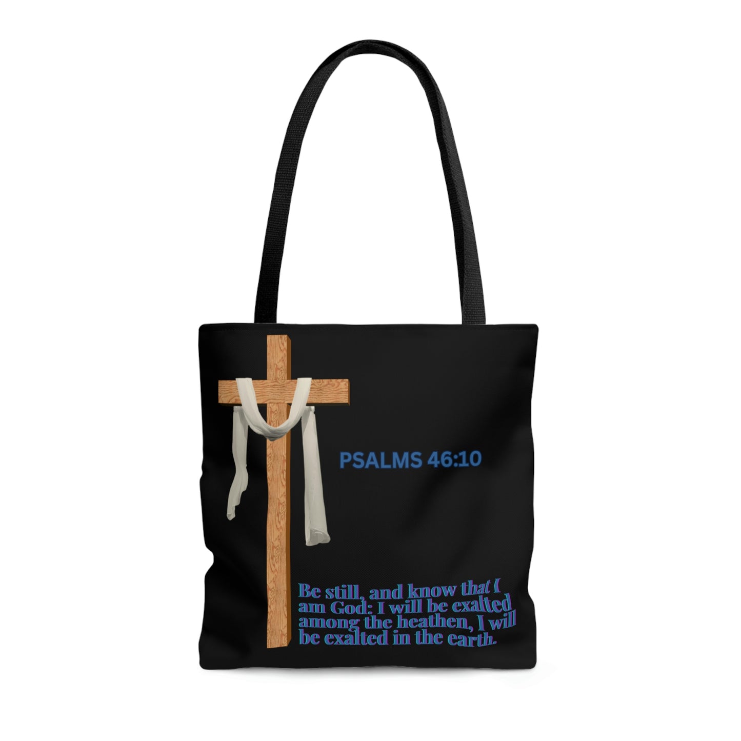 Be Still Tote Bag (Black)