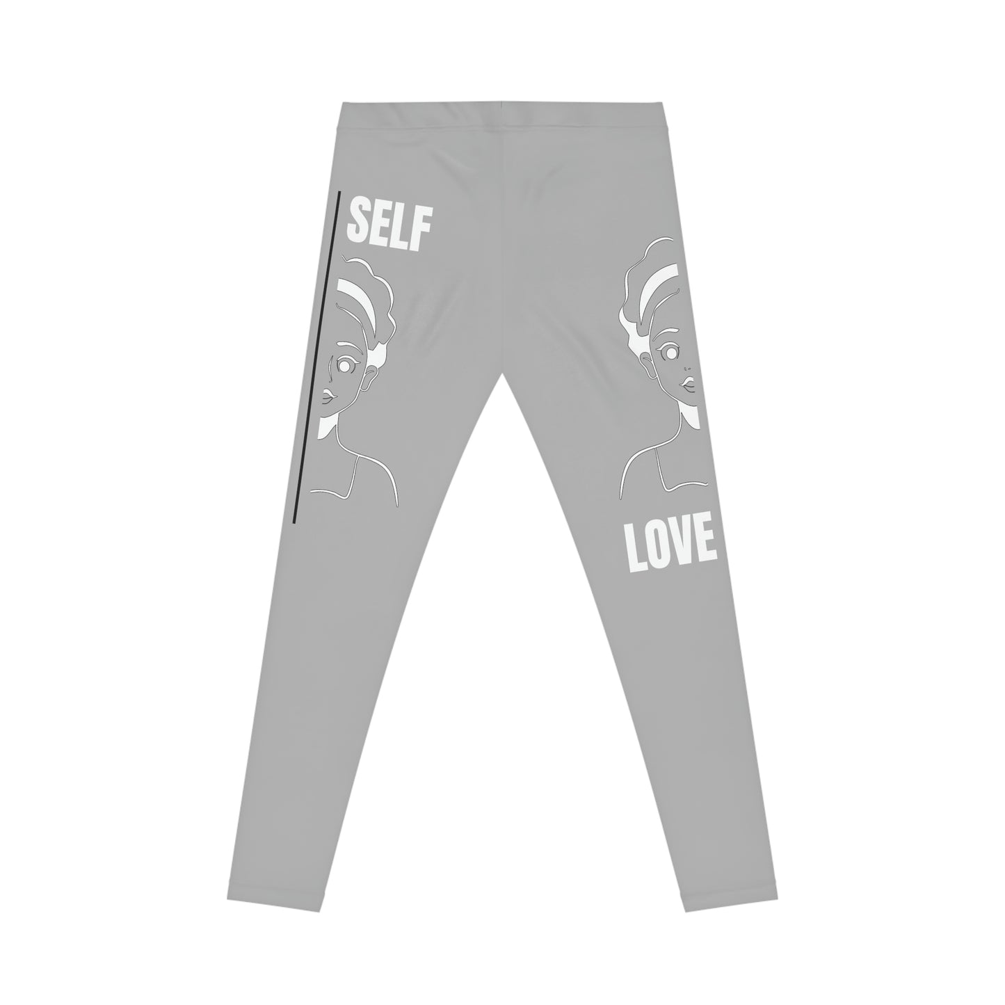 Women's Self Casual Leggings (Grey)