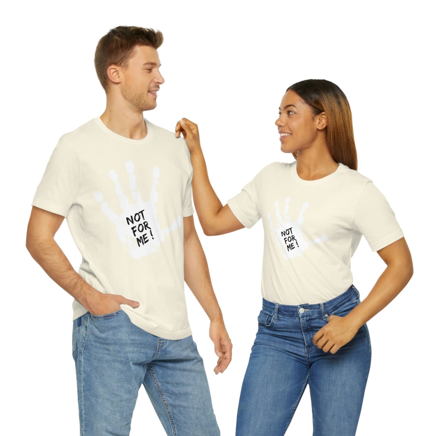 Unisex Not for Me Jersey Short Sleeve Tee