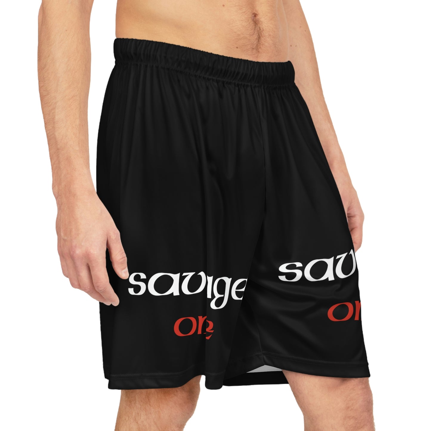 Savage ONE Basketball Shorts (Black)