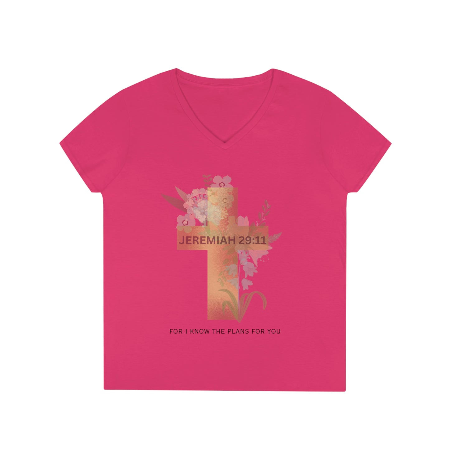 Ladies' V-Neck T-Shirt