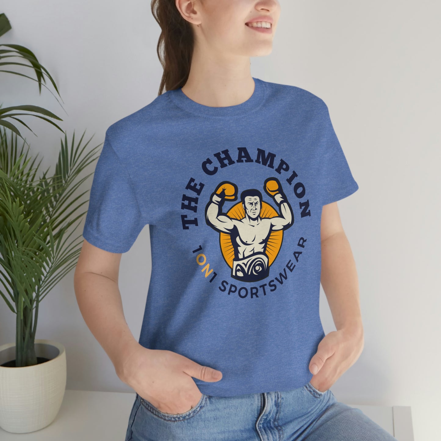 The Champion Unisex Jersey Short Sleeve Tee