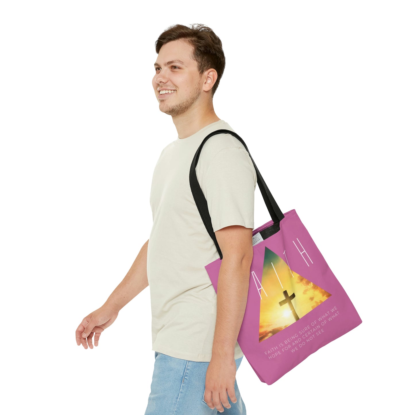 Faith Tote Bag (Purple)