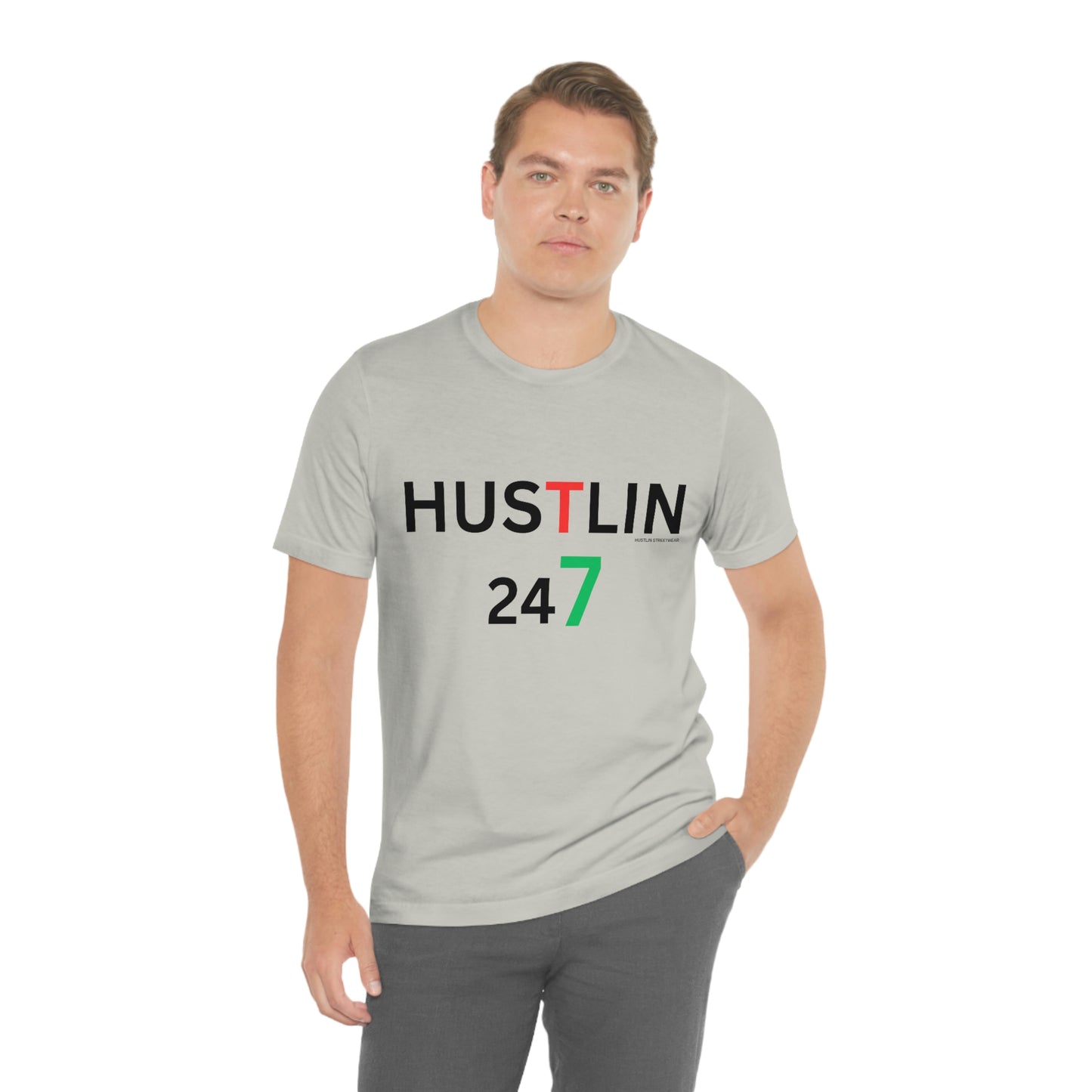 Unisex Hustlin Jersey Short Sleeve Tee