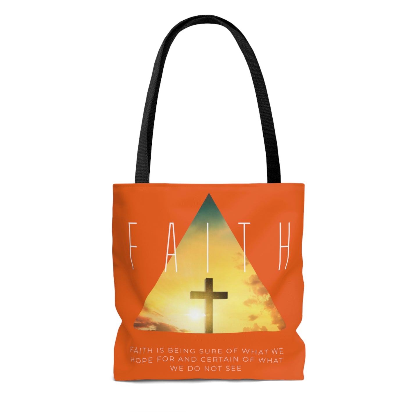 Faith Tote Bag (Orange)