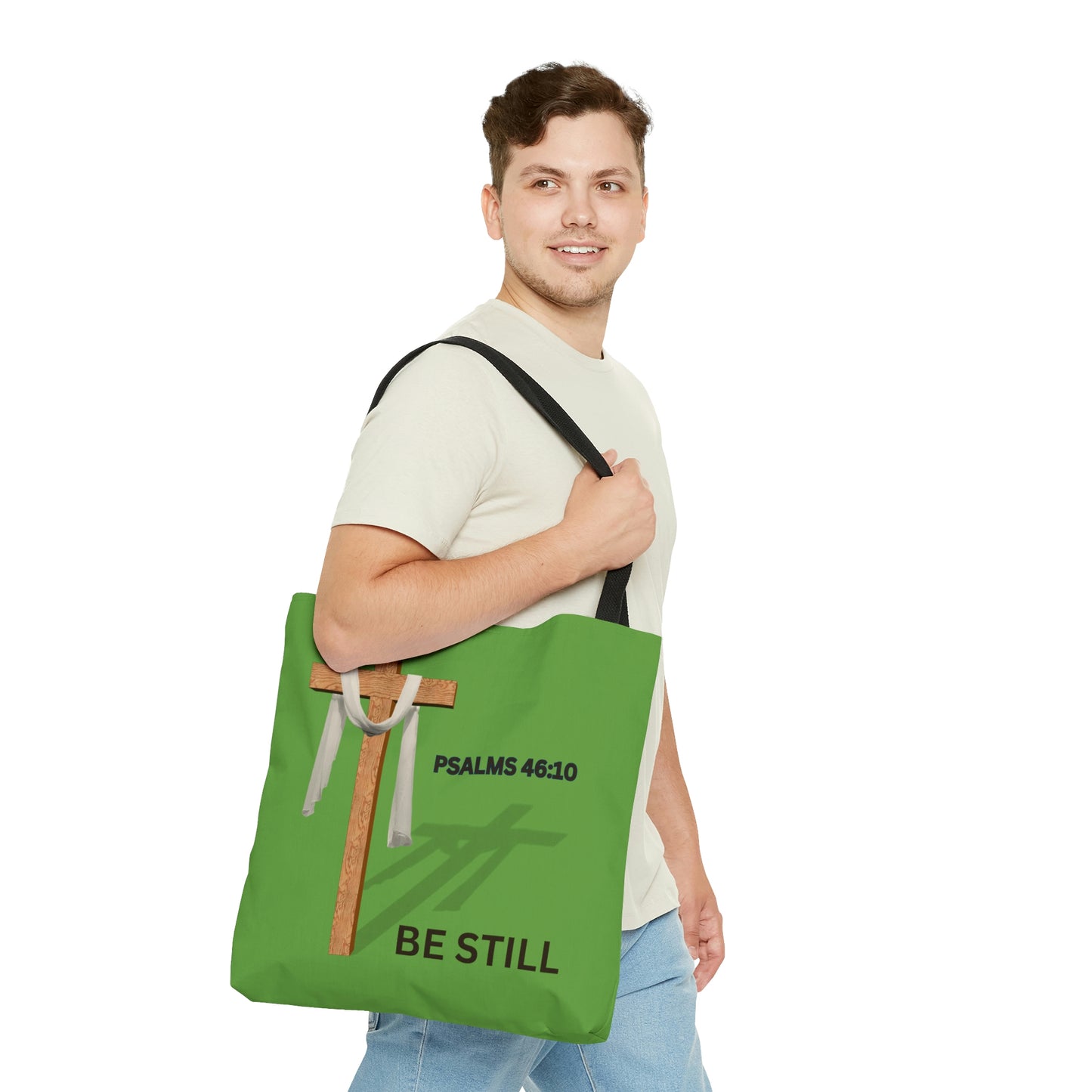 Be Still Tote Bag (GREEN)