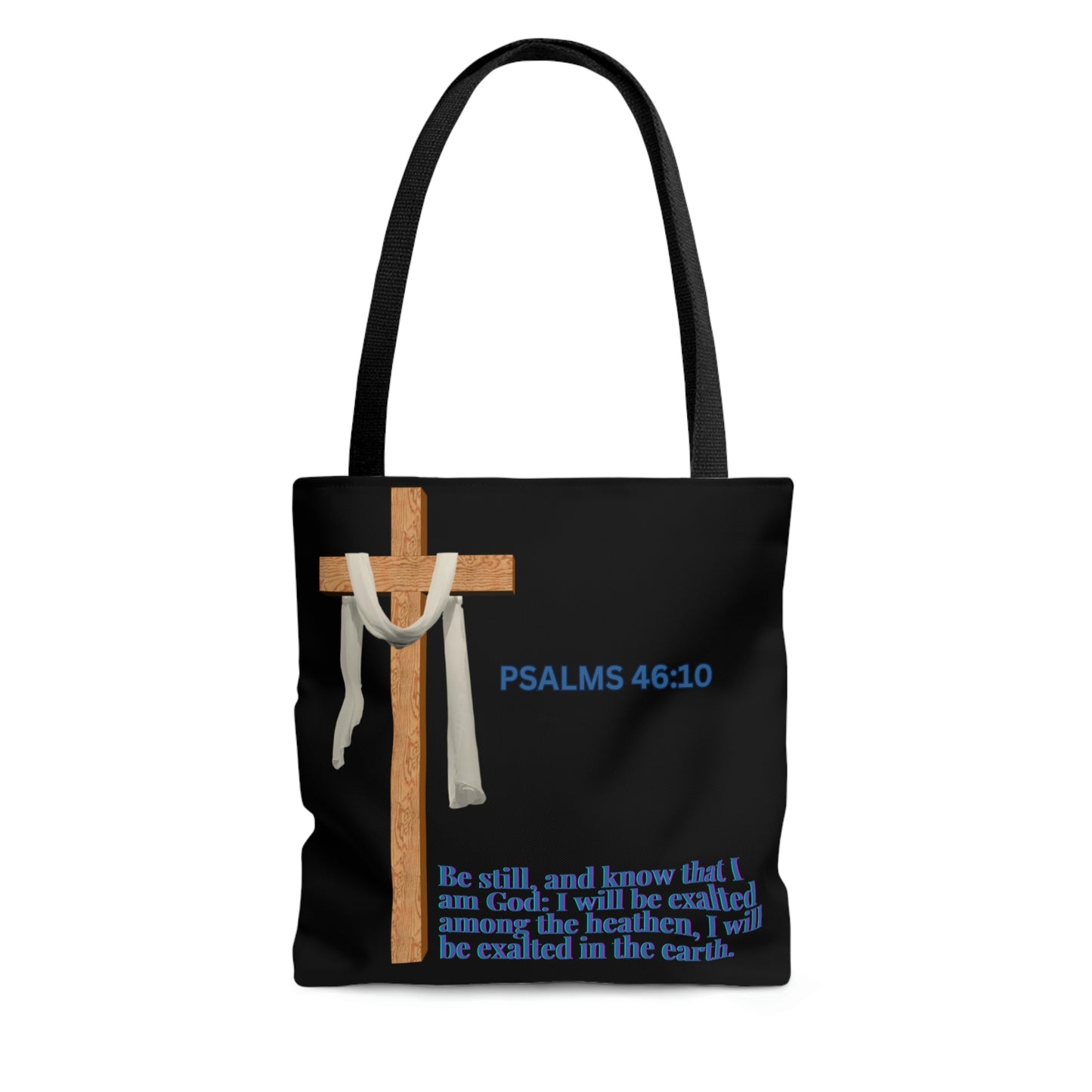 Be Still Tote Bag (Black)