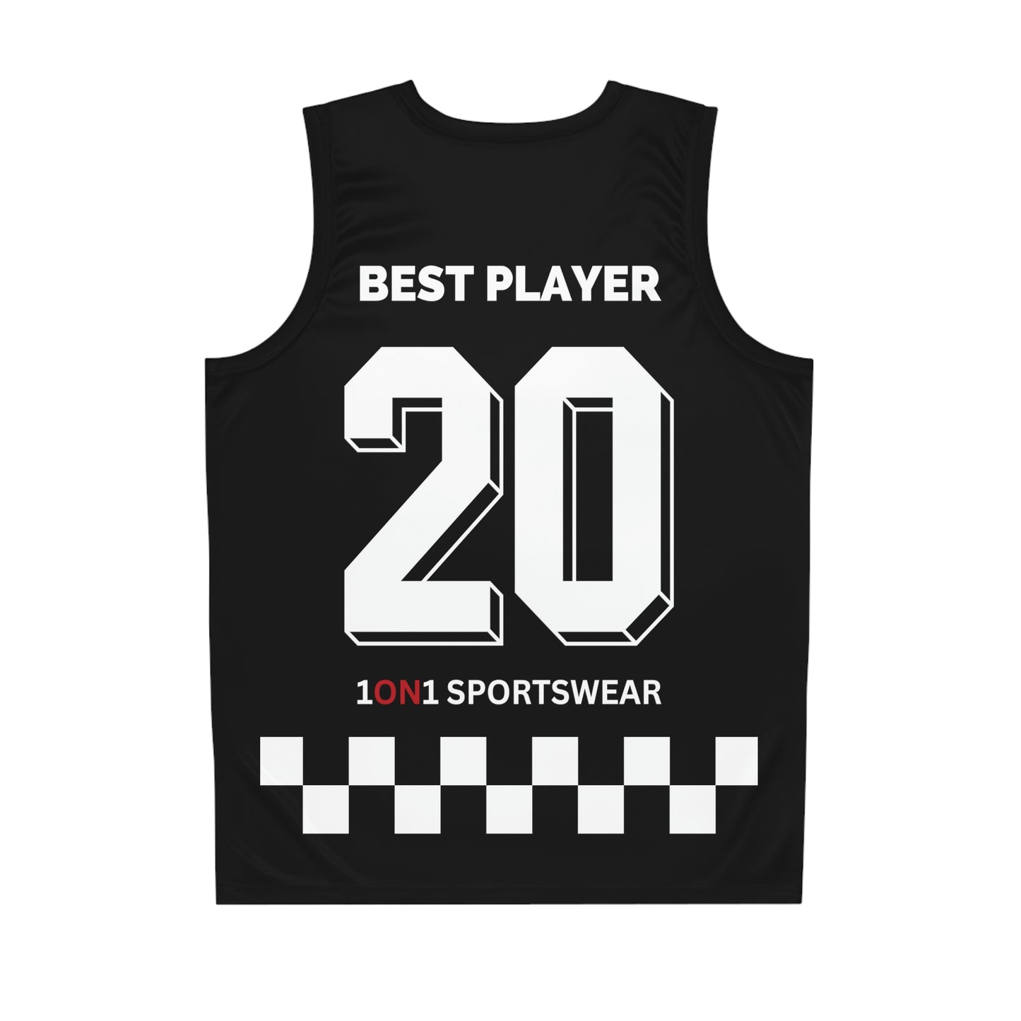 Get Served Basketball Jersey (Black)