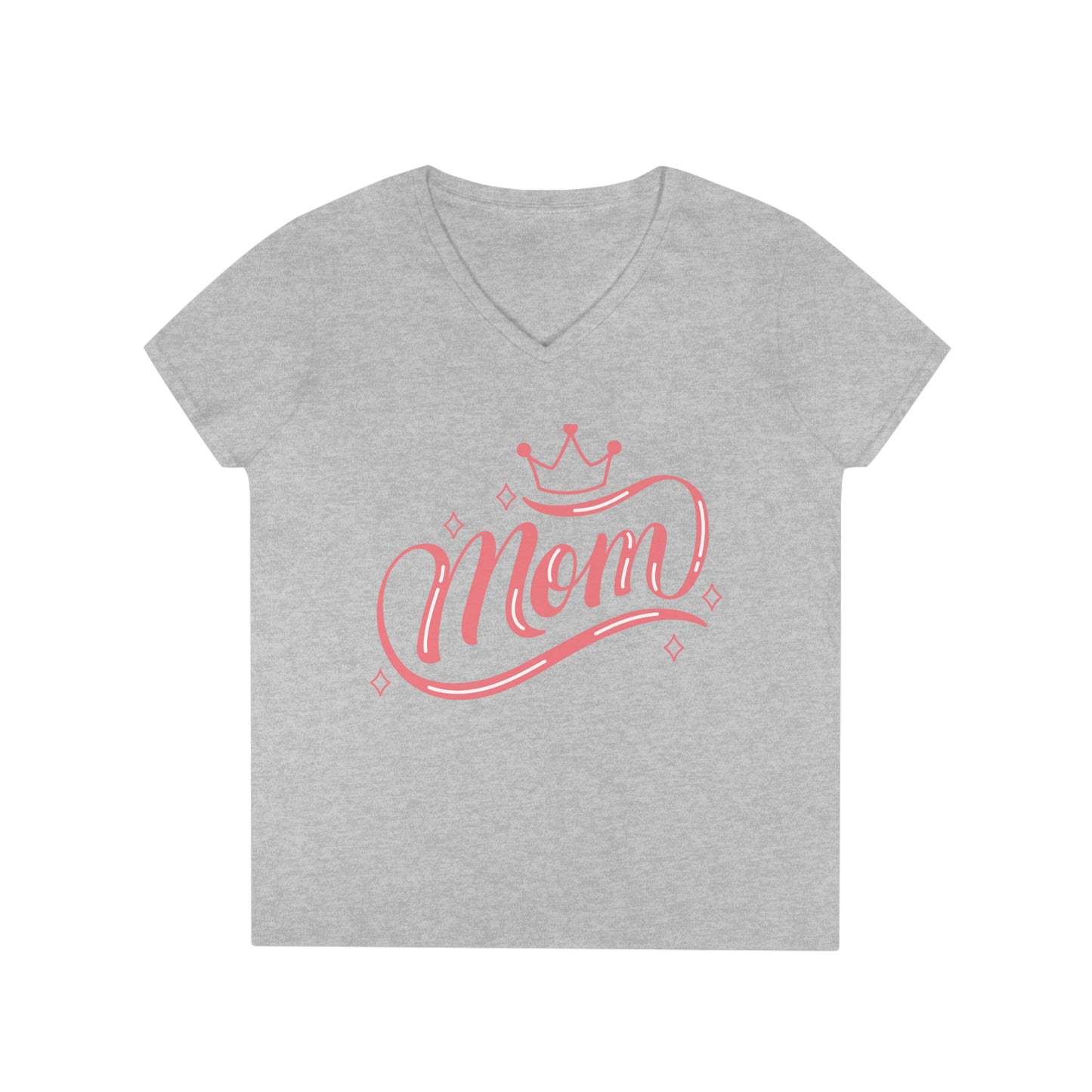 Mother's Day V-Neck T-Shirt (White)