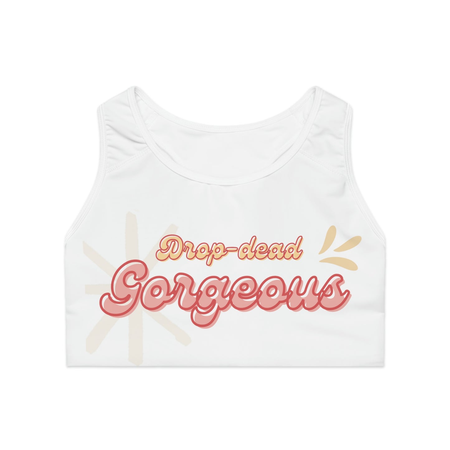 Sports Drop Dead Gorgeous Power Bra (White)