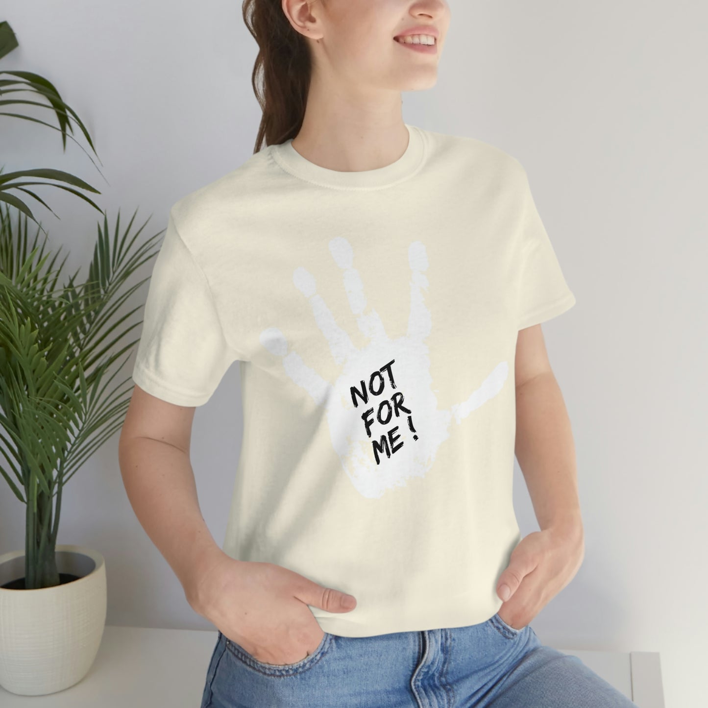 Unisex Not for Me Jersey Short Sleeve Tee