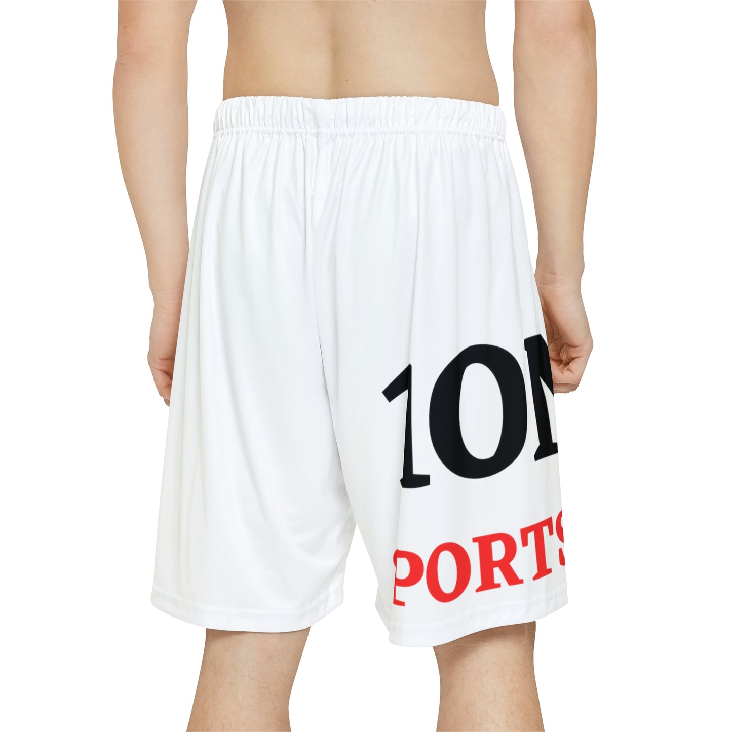 Men’s Sports Shorts (White)