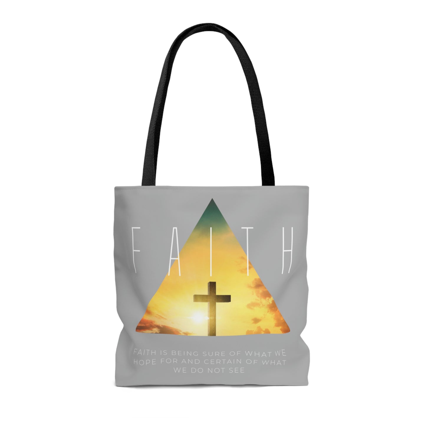 Faith Tote Bag (Grey)