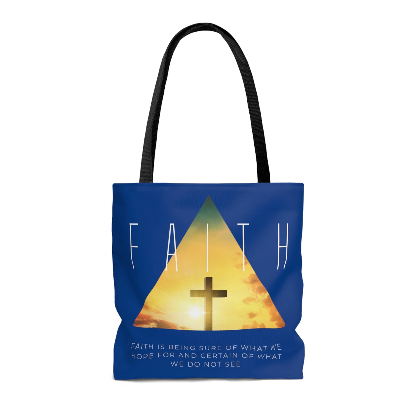 Faith Tote Bag (Blue)