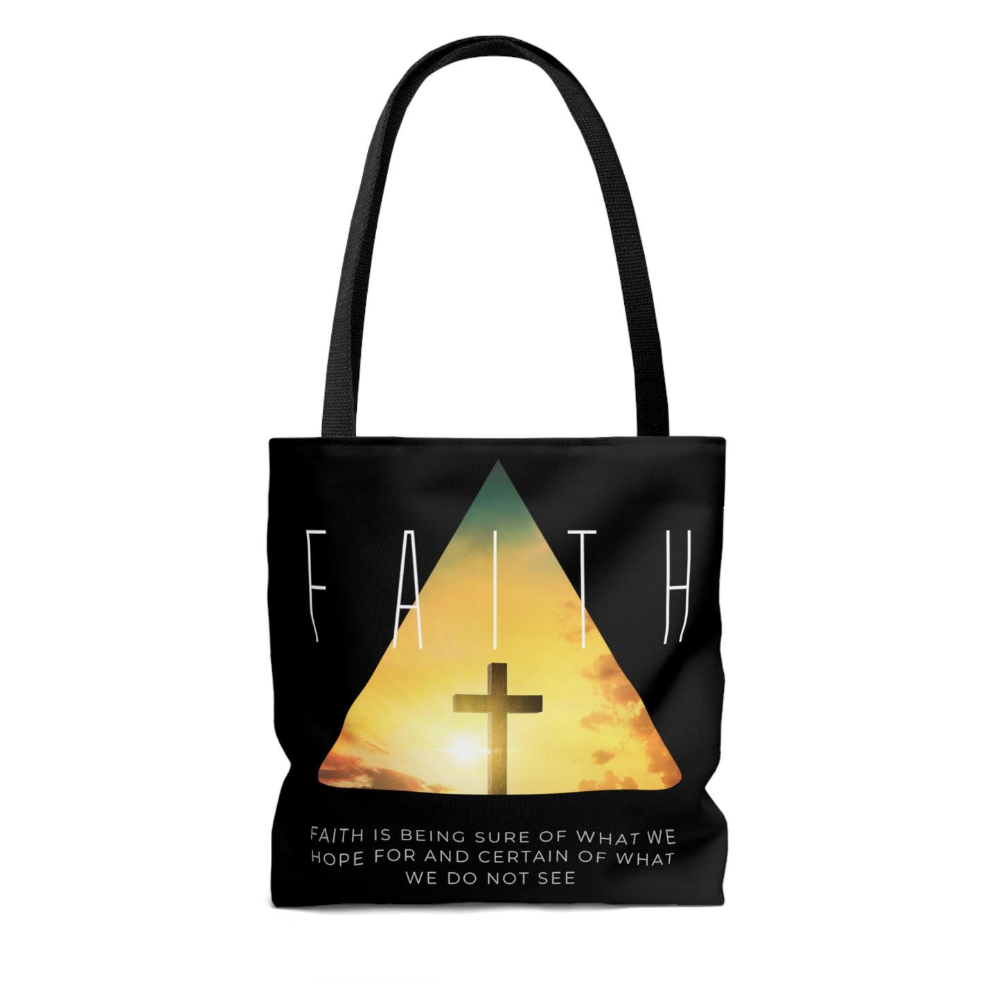 Faith Tote Bag (Black)