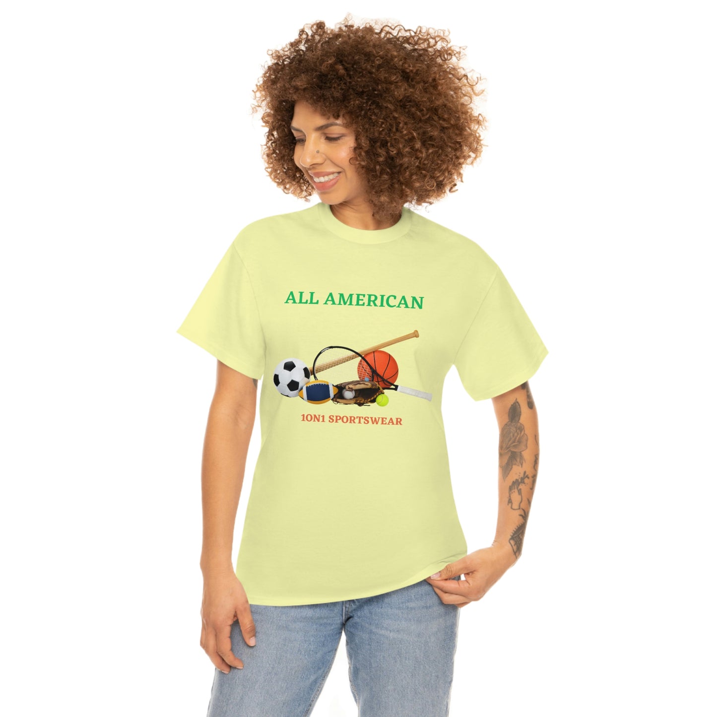 All American Heavy Cotton Tee