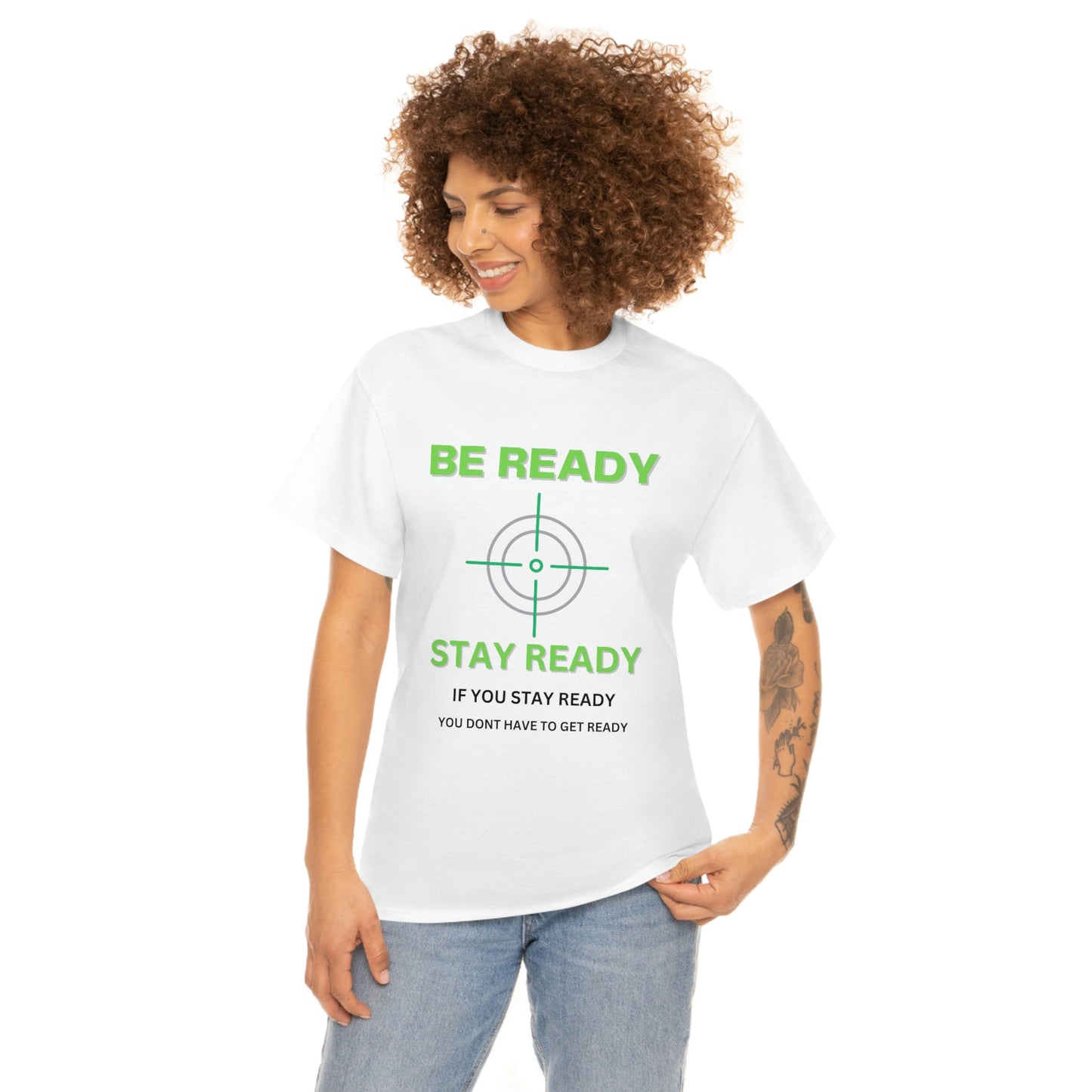 Be ready Unisex Heavy Cotton Tee