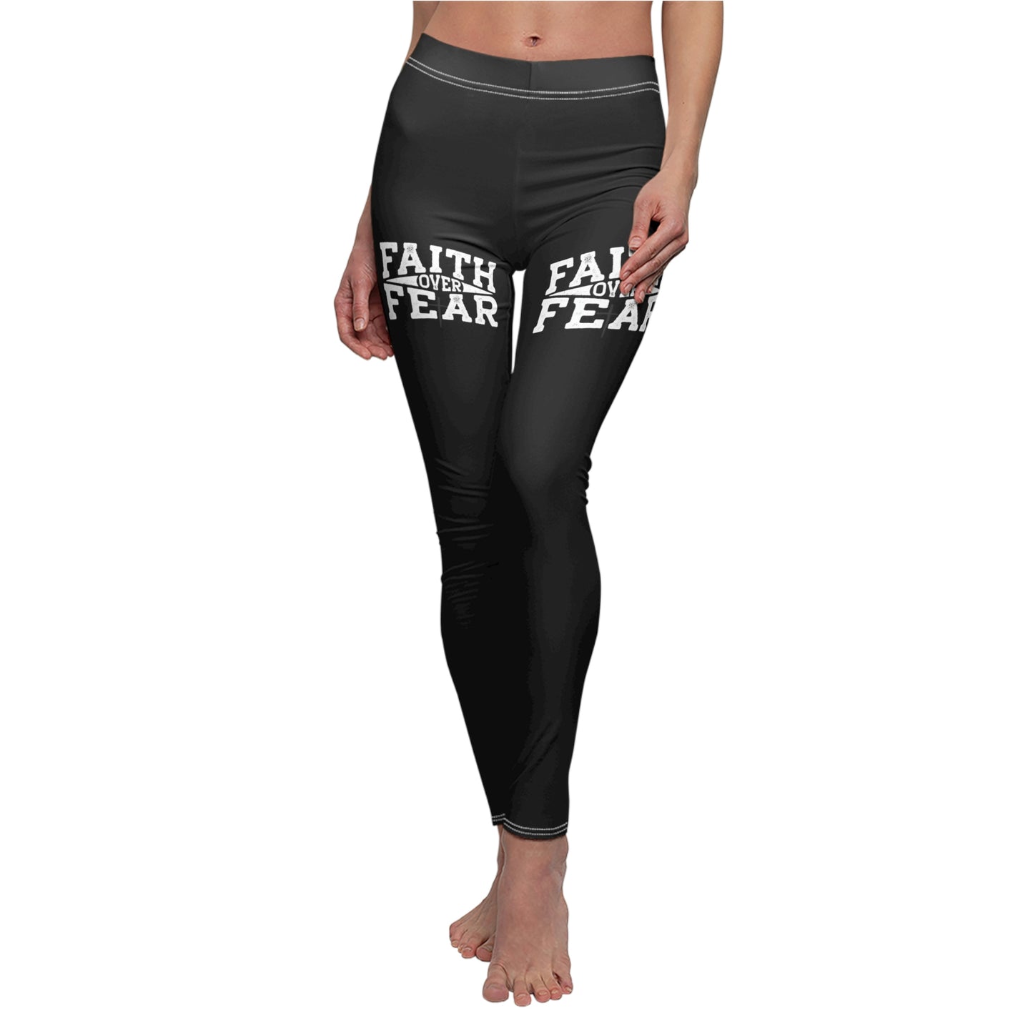 Women's Faith over Fear Leggings