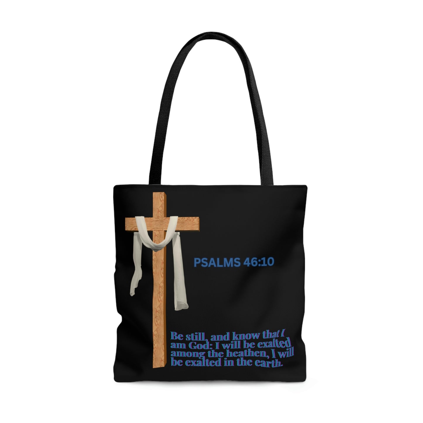 Be Still Tote Bag (Black)