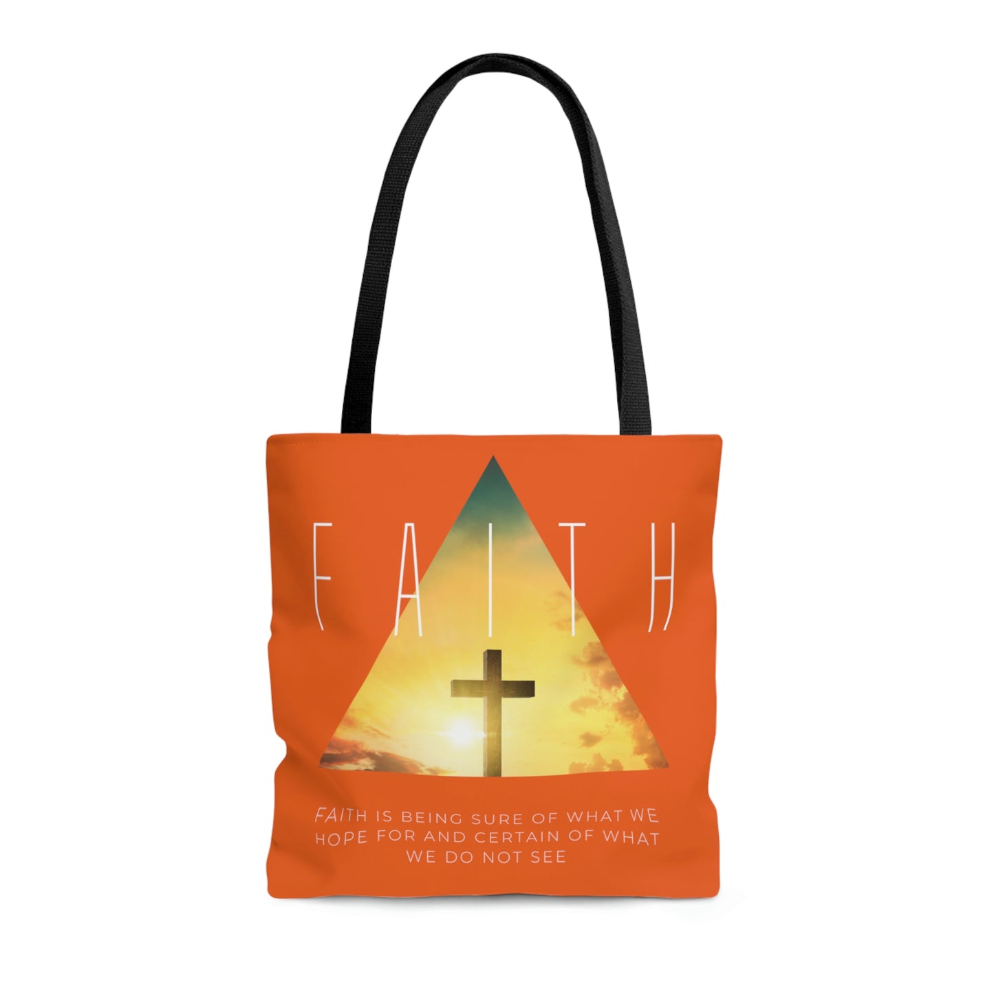 Faith Tote Bag (Orange)