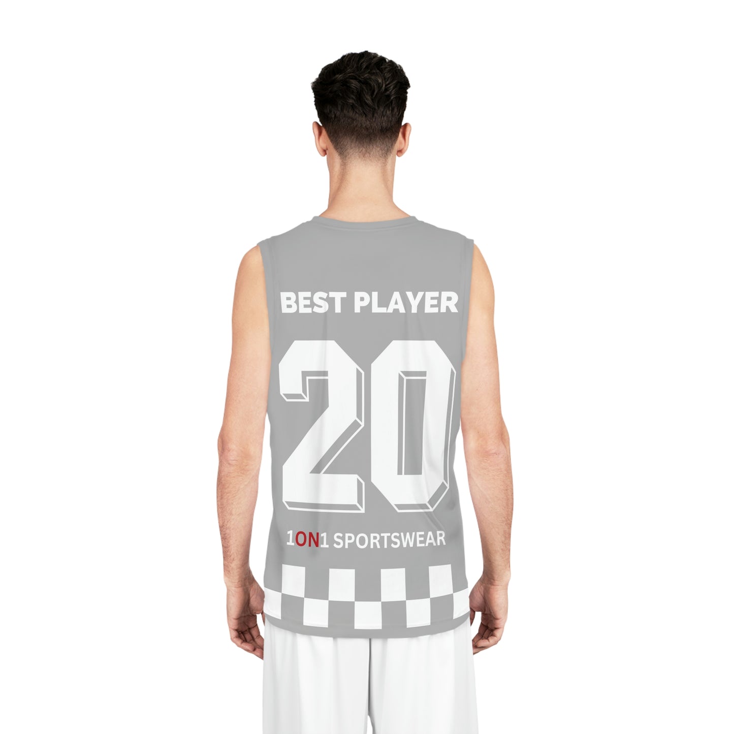 Get Served Basketball Jersey (GREY)