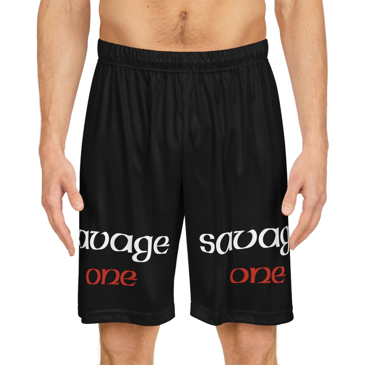 Savage ONE Basketball Shorts (Black)