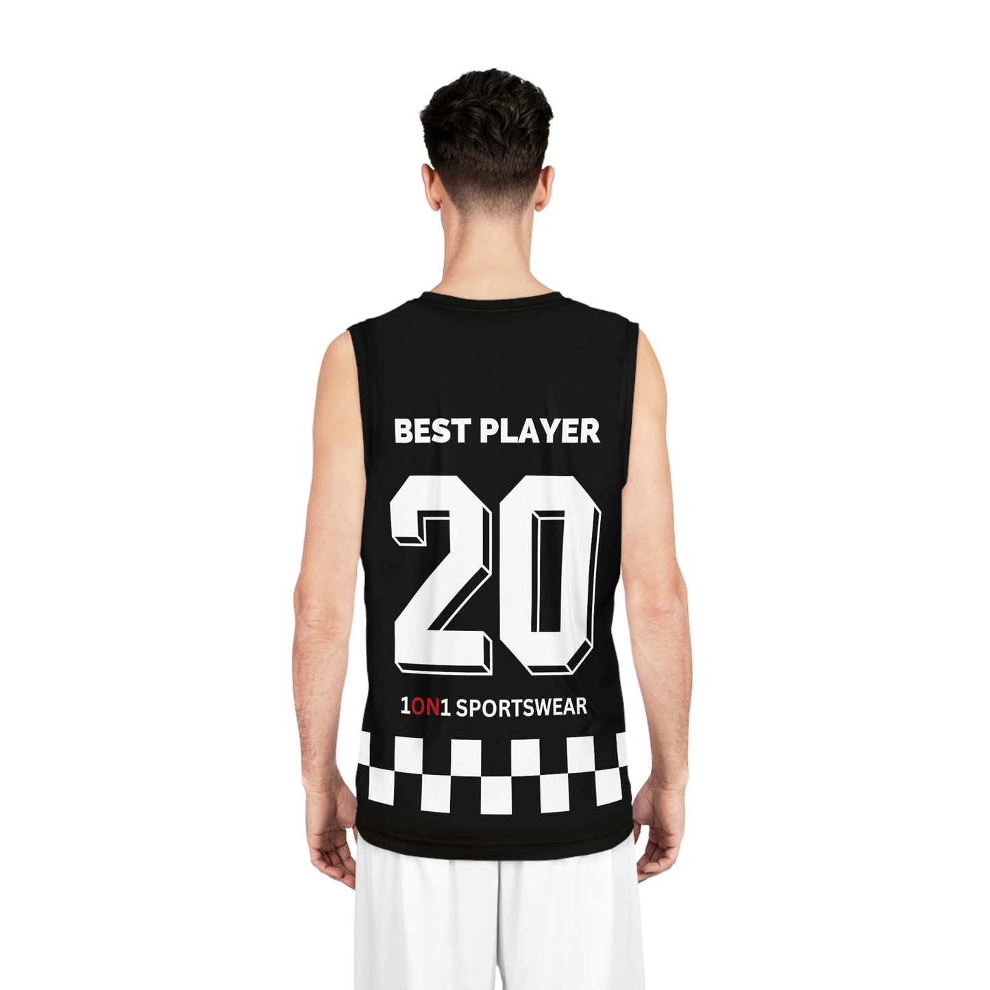 Get Served Basketball Jersey (Black)