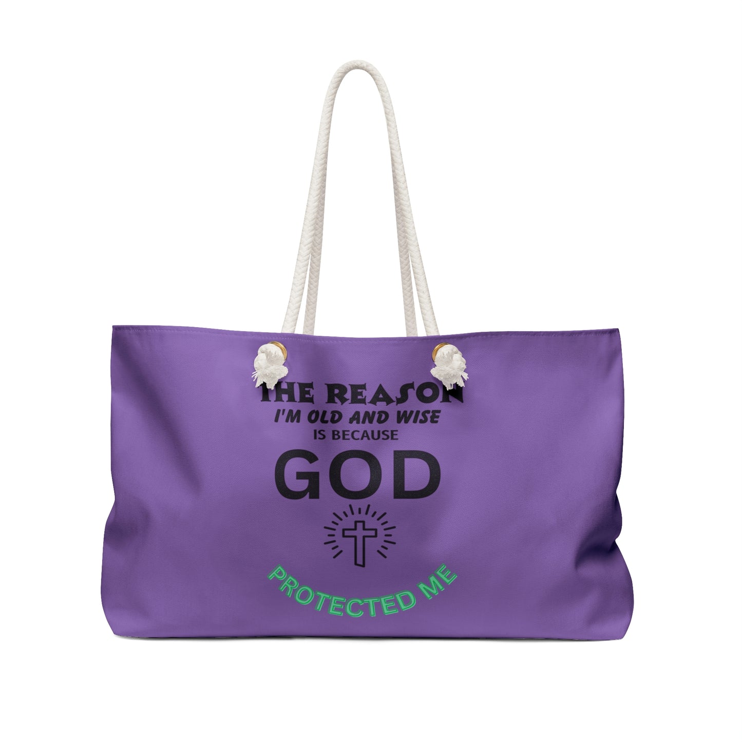 Protected Me Weekender Bag (Purple)