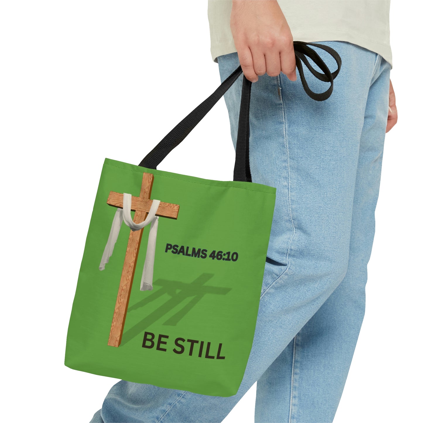 Be Still Tote Bag (GREEN)