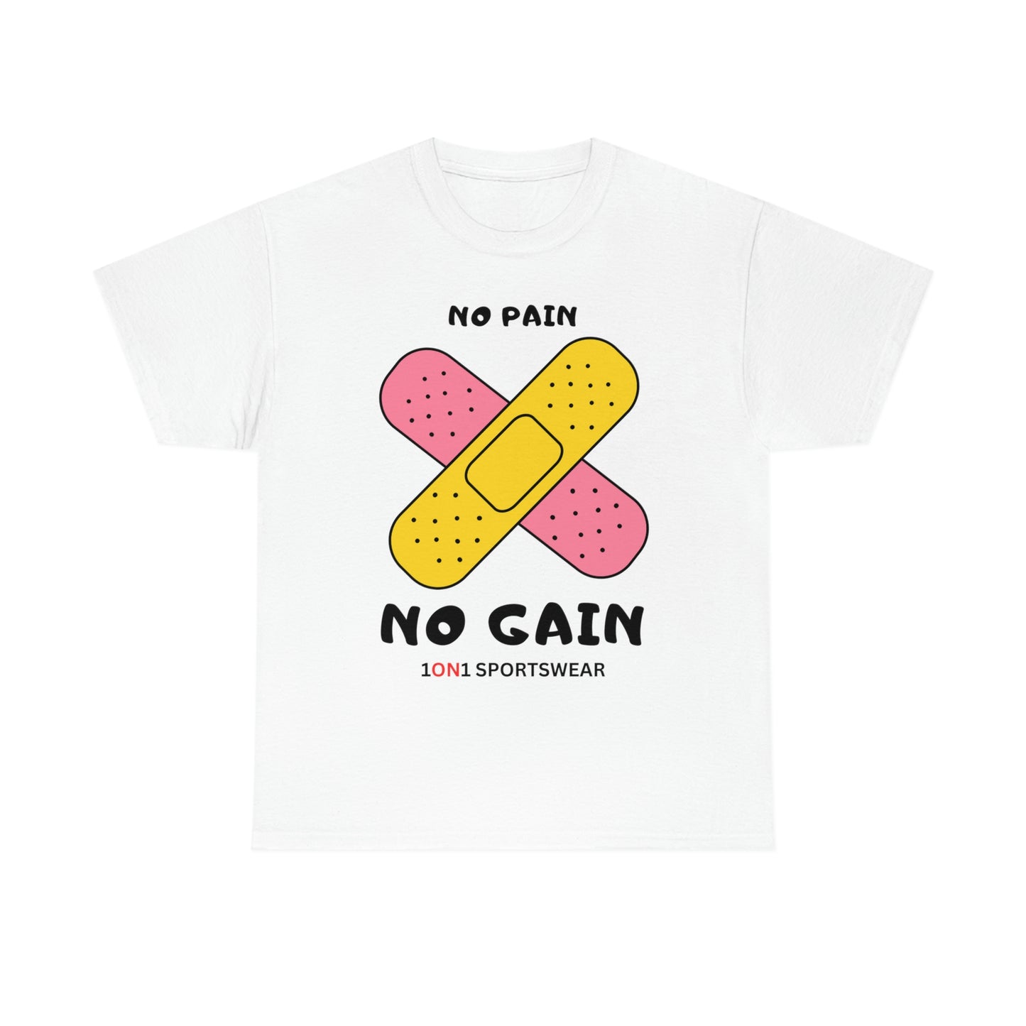 No Pain No Gain Heavy Cotton Tee