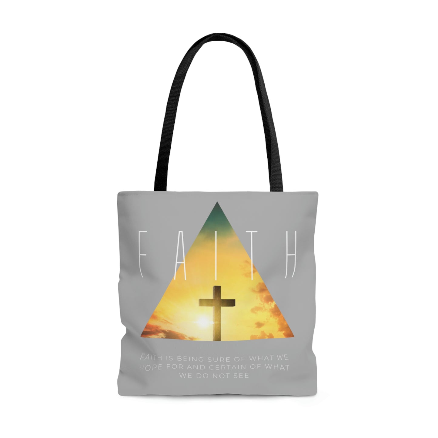 Faith Tote Bag (Grey)