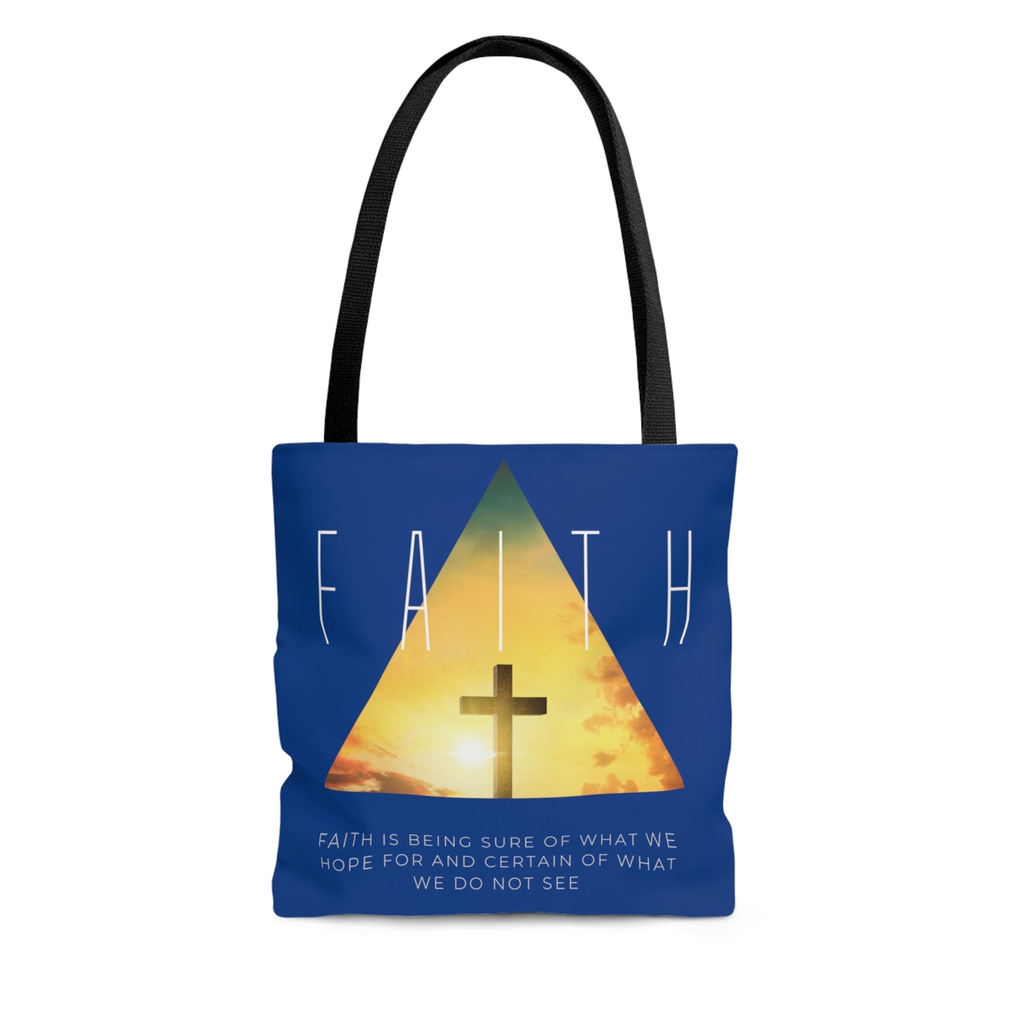 Faith Tote Bag (Blue)