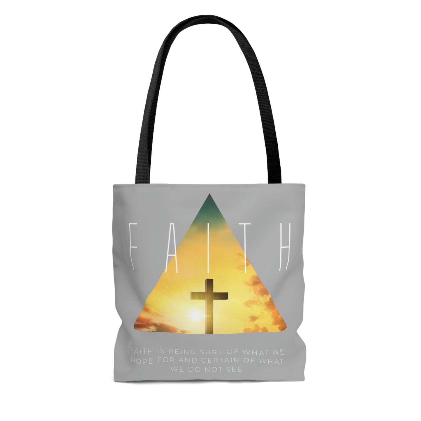 Faith Tote Bag (Grey)