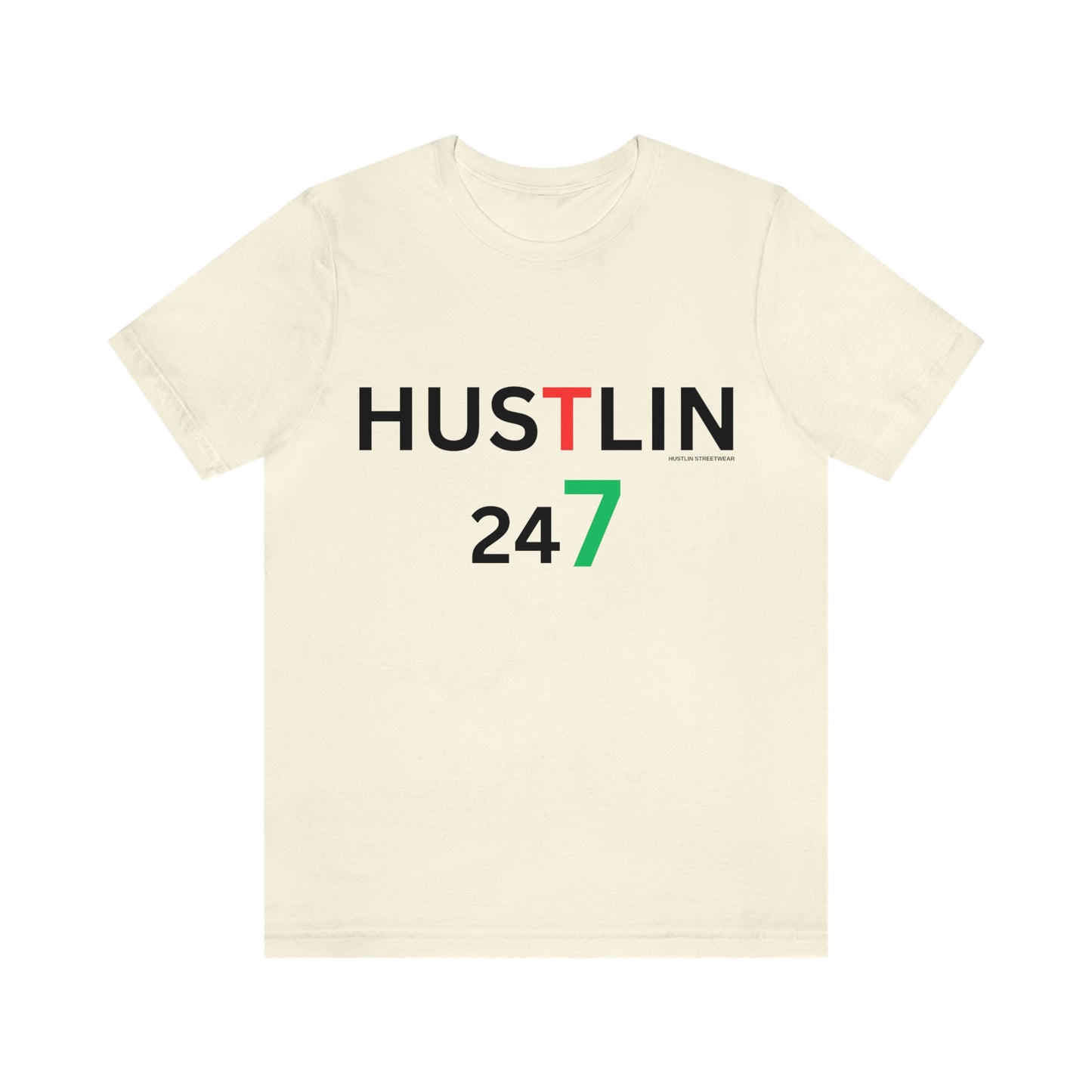 Unisex Hustlin Jersey Short Sleeve Tee