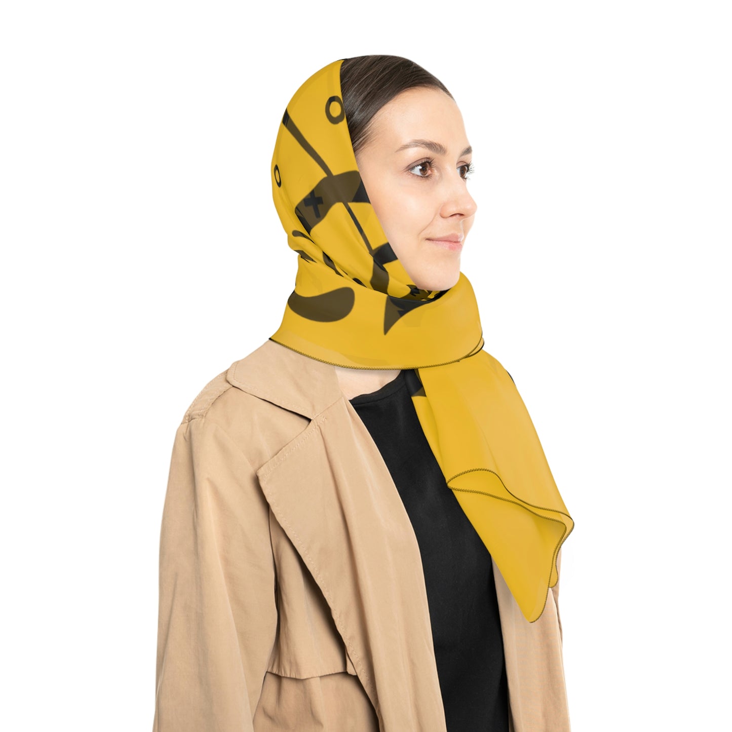 Mom Queen Poly Scarf