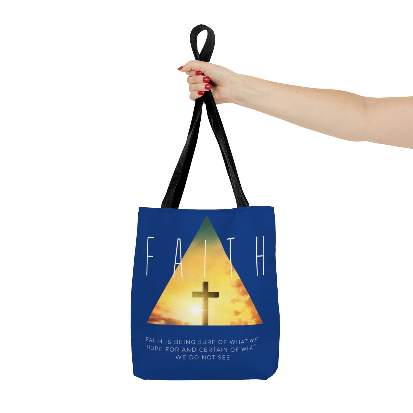 Faith Tote Bag (Blue)