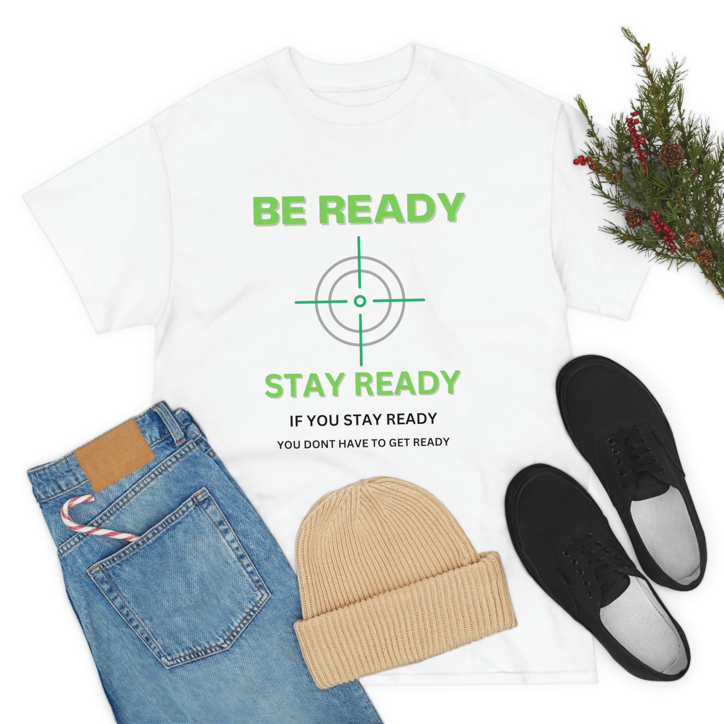 Be ready Unisex Heavy Cotton Tee