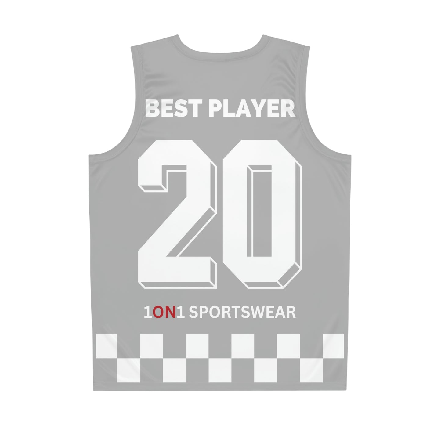 Get Served Basketball Jersey (GREY)