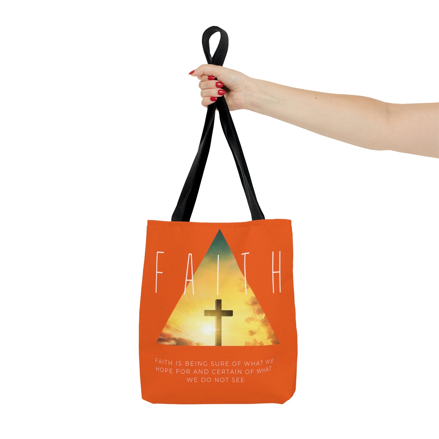 Faith Tote Bag (Orange)