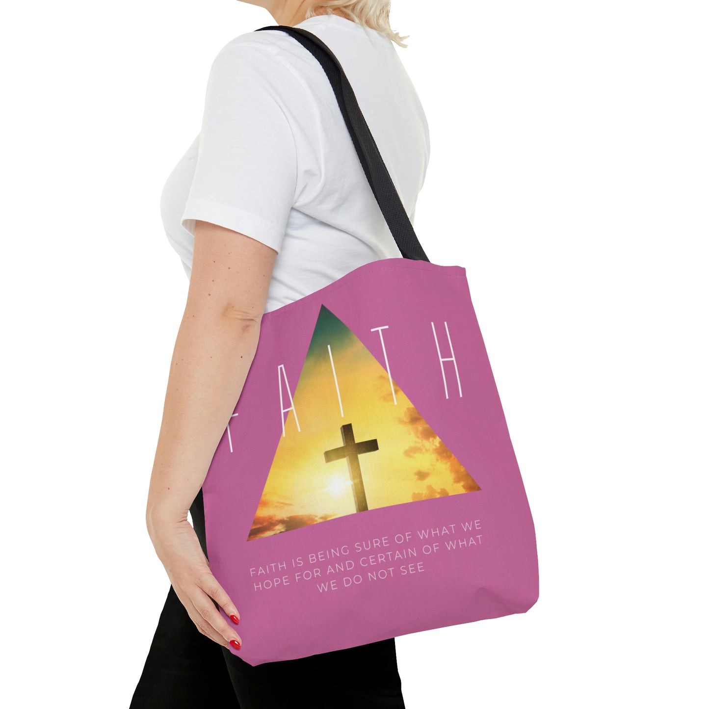 Faith Tote Bag (Purple)