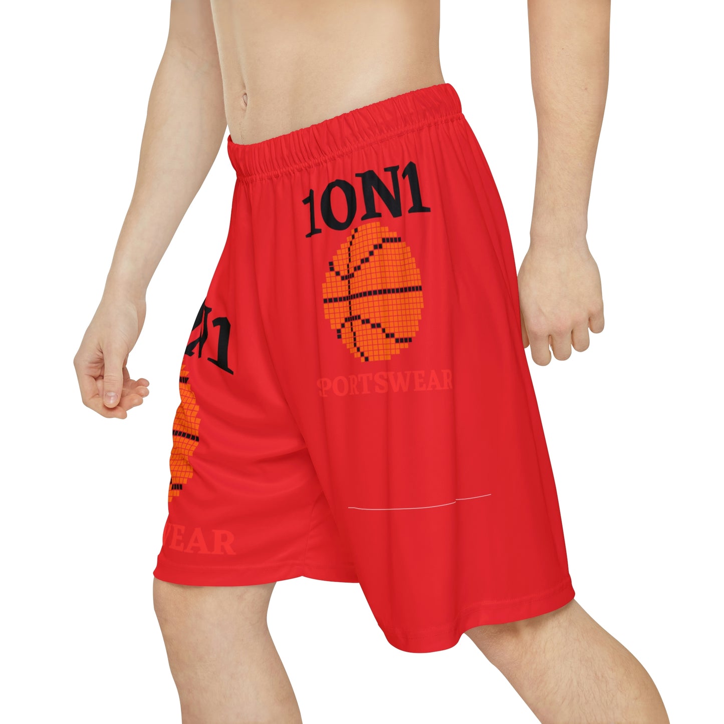 Men’s Sports Shorts (Red)