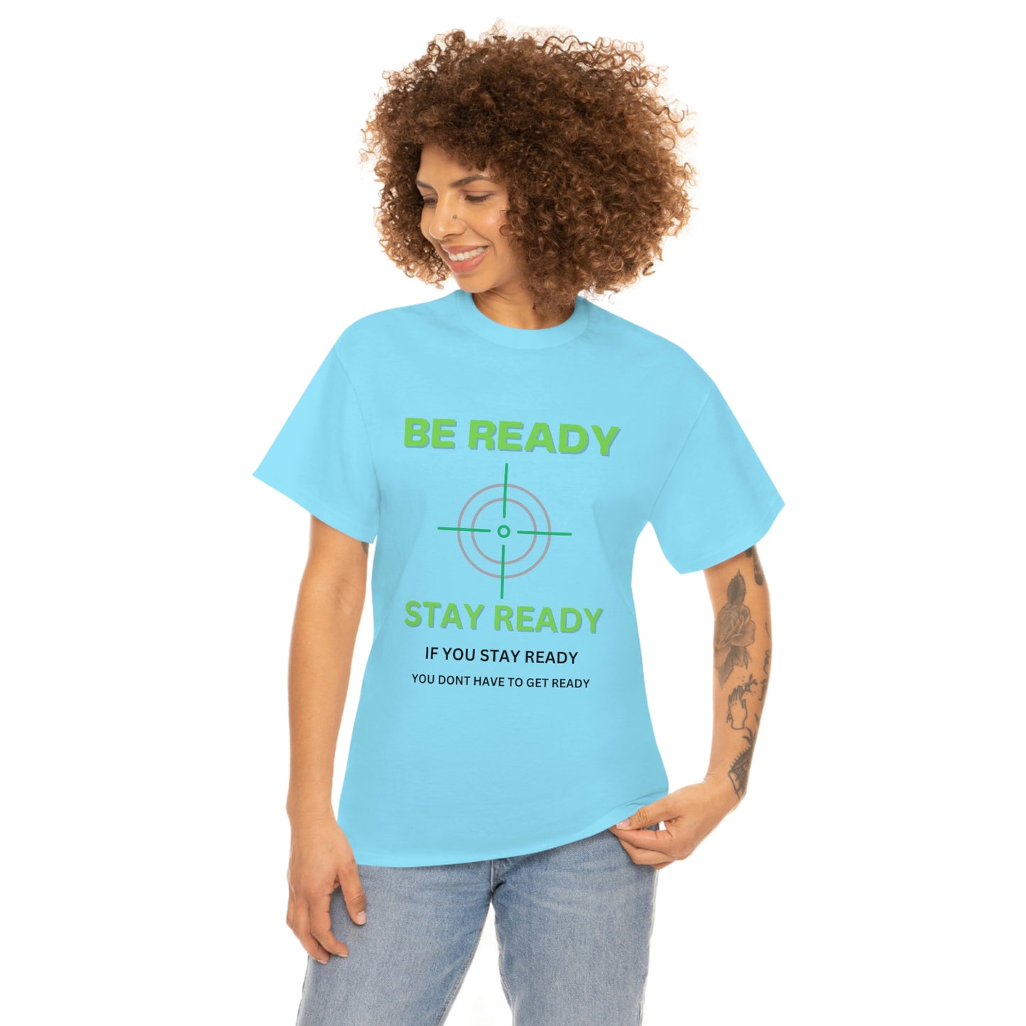 Be ready Unisex Heavy Cotton Tee