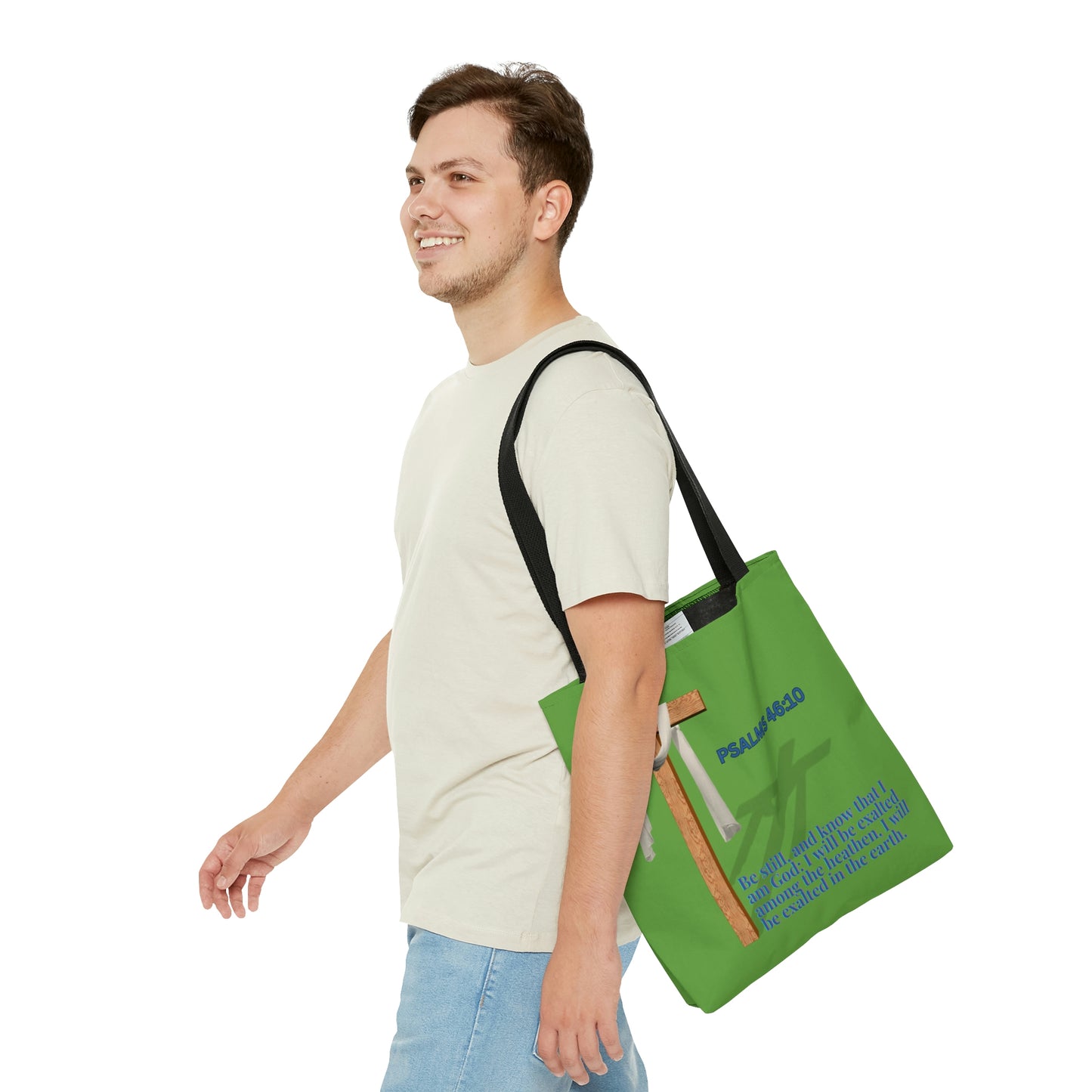 Be Still Tote Bag (Green)