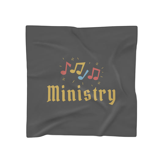 Ministry Poly Scarf (Black)