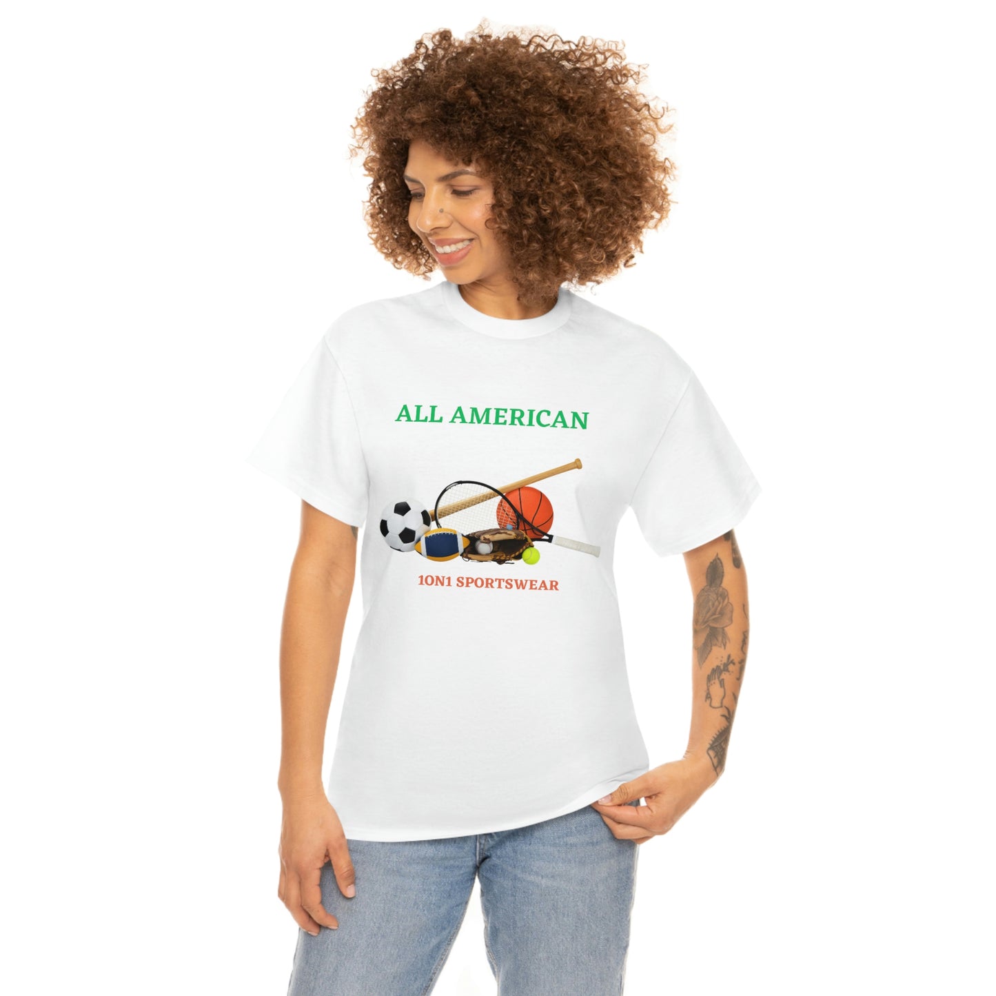 All American Heavy Cotton Tee